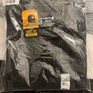 NWT Carhartt black womens pocket tee